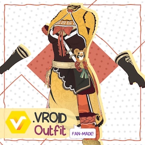 VRoid Outfit- Xiangling/Genshin Impact