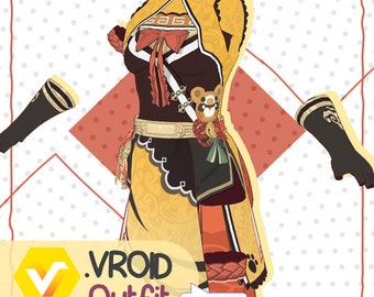 VRoid Outfit- Xiangling/Genshin Impact