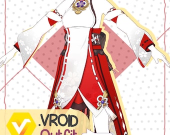 VRoid Outfit- Yae Miko/Genshin Impact