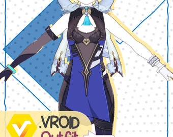 VRoid Outfit- Yelan/Genshin Impact