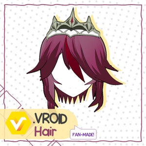 VRoid Hair Preset- Rosaria/Genshin Impact