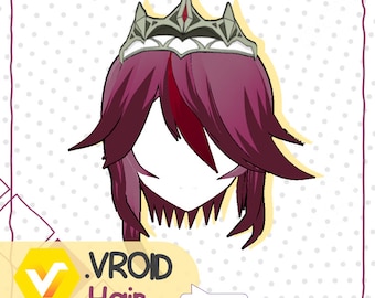 VRoid Hair Preset- Rosaria/Genshin Impact