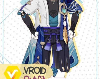 VRoid Outfit- Wanderer/Genshin Impact