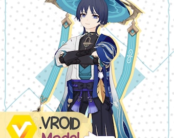 FanMade Wanderer VROID Model /Genshin Impact