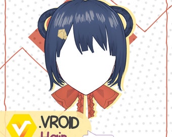 VRoid Hair Preset- Xiangling/Genshin Impact