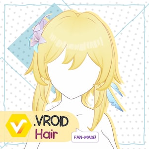 VRoid Hair Preset- Lumine/Genshin Impact