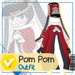 Vroid Outfit- Pom Pom /Honkai Star Rail