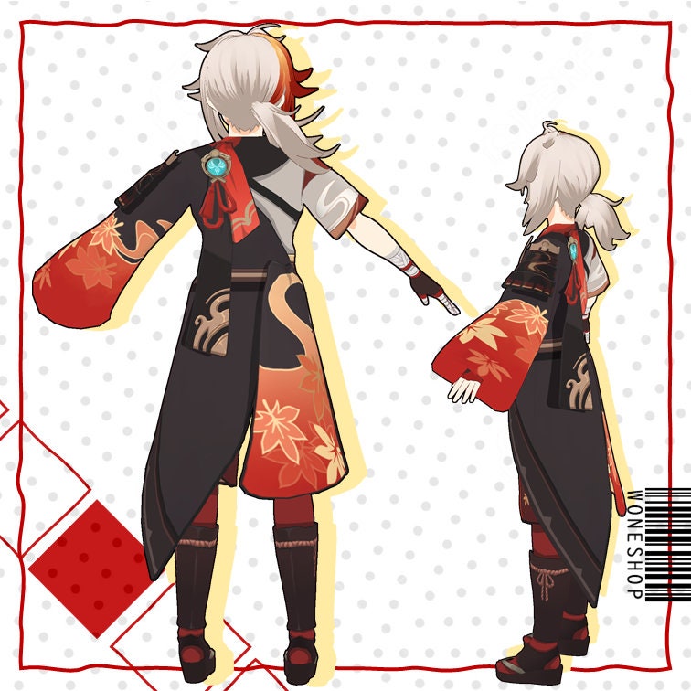 Fanmade Kazuha .VROID /genshin Impact - Etsy