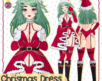 VRoid Outfit- Christmas Santa