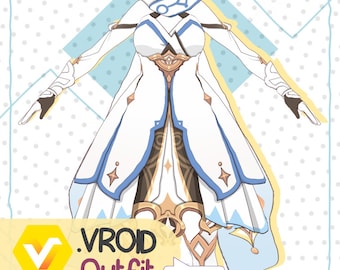 VRoid Outfit- Lumine/Genshin Impact