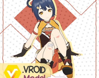 FanMade Xiangling .VROID /Genshin Impact