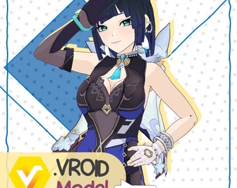 FanMade Yelan .VROID /Genshin Impact