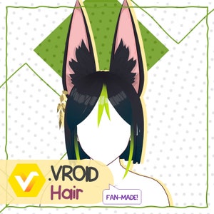 VRoid Hair Preset- Yelan/Genshin Impact