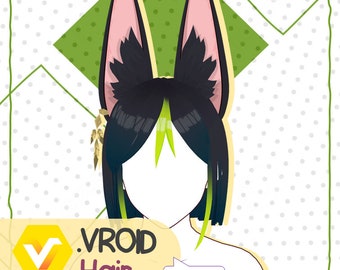 VRoid Hair Preset- Yelan/Genshin Impact