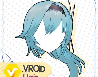 VRoid Hair Preset- Eula/Genshin Impact