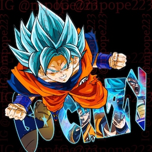 Dragon Ball Z Anime Die Cut 3D Goku Character Kids Backpack