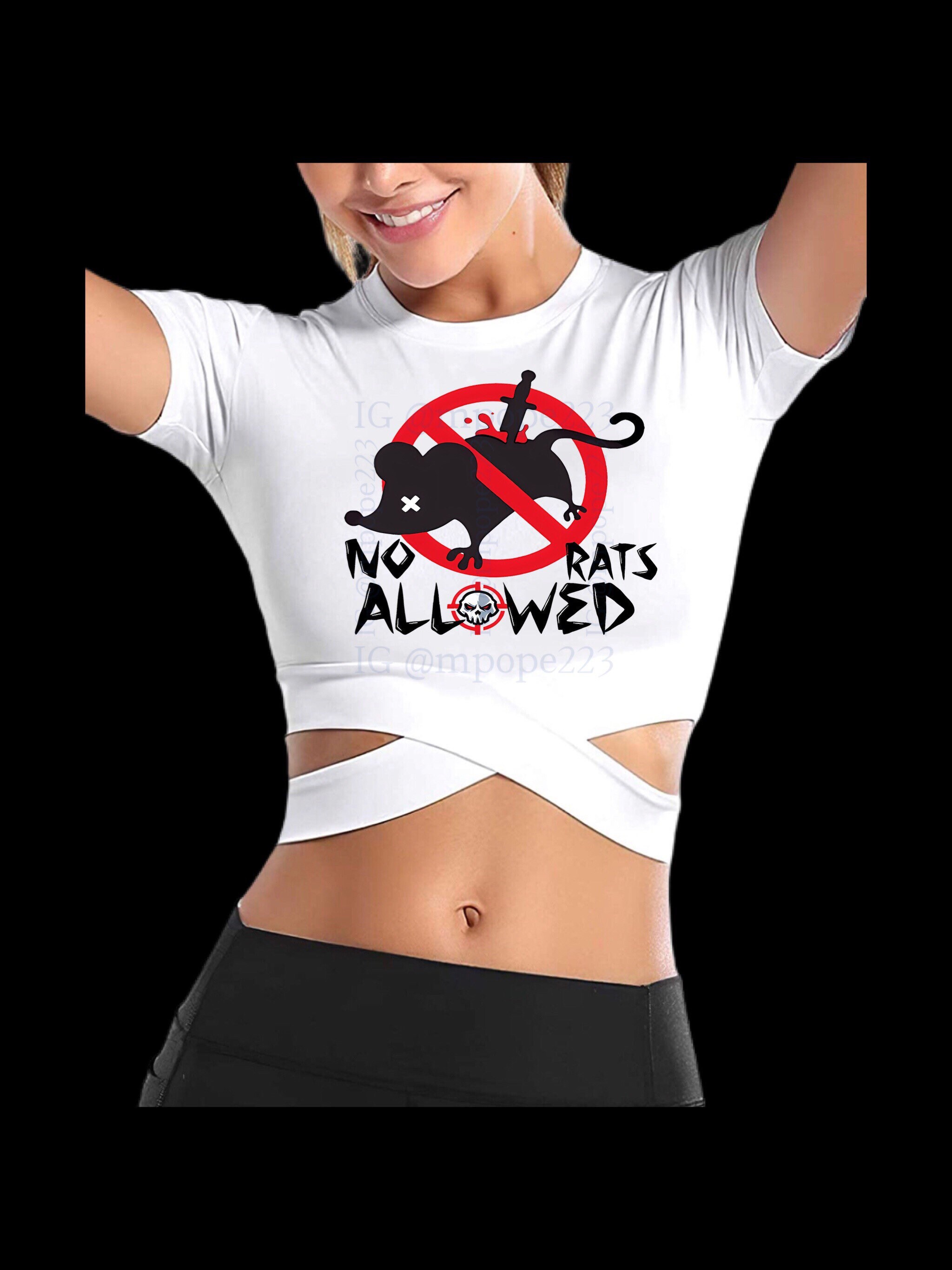 Custom “no Rats Allowed” T-shirts, Bodysuits, Hoodies, & Hats - Etsy
