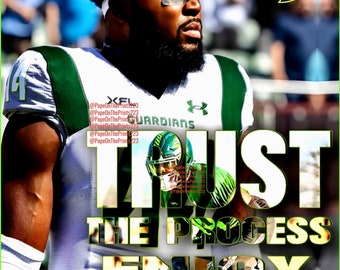 Terrance Plummer II (Orlando Guardians)  “Trust The Process, Enjoy The Journey” Graphic T-shirts & Hoodies