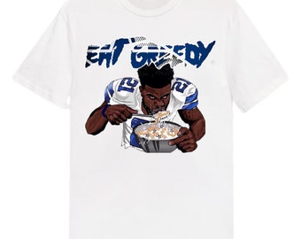 Ezekiel Elliott “Eat Greedy” Custom designed graphic T-shirts/Hoodies (Youth sizes available)