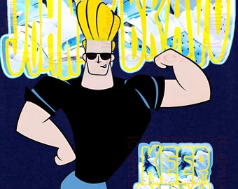 Johnny Bravo “Keep It Playa” Custom Graphic T-shirts & Hoodies