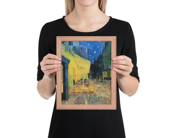 Van Gogh - Terraza café por la noche (1888)