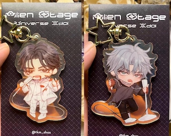 エイリアンステージ イヴァンティル キーホルダー アクリルホログラム ~ユニバースアイドルシリーズ~ イヴァンティル ルカ ALNST キーホルダー