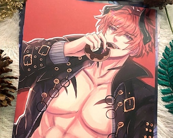 Obey Me Beelzebub Photocard Poster Art Print