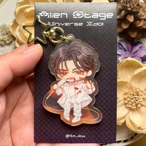 Alien Stage Ivan Keychain Holographic ~Universe Idol series~
