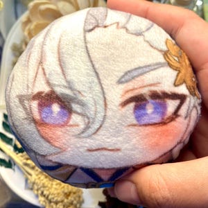 Genshin Auswirkungen Neuvillette Plüsch Schlüsselanhänger ~Mochibuns Serie~