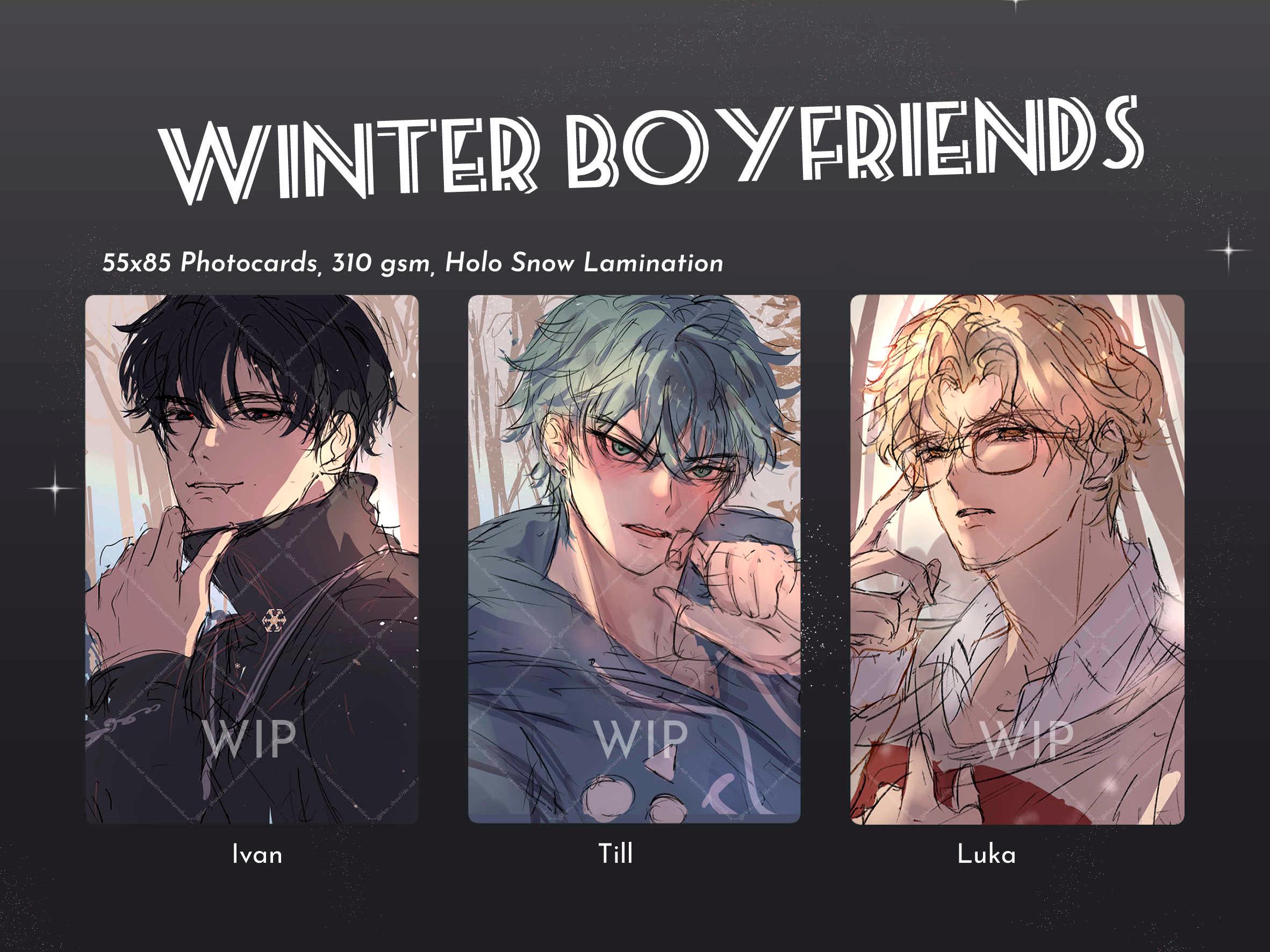 Alien Stage Photocard Ivan Till Luka ALNST ~winter Boyfriend