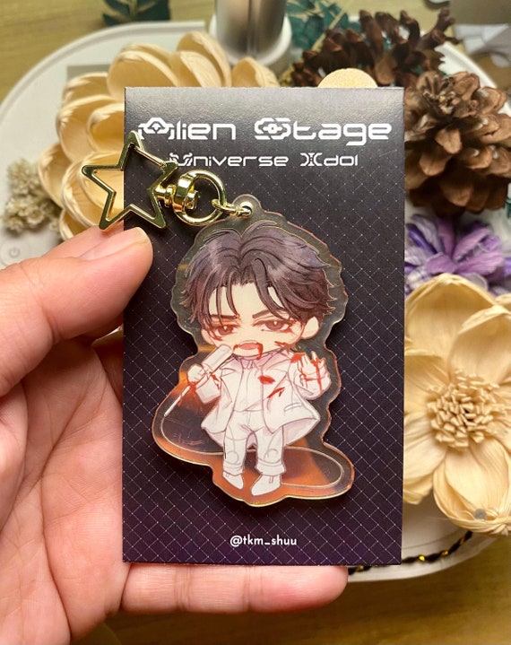 Alien Stage Ivan Keychain Holographic ~universe Idol Series