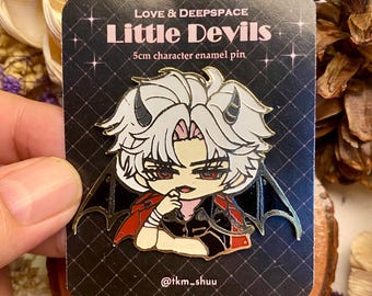 Love and Deepspace Sylus Enamel Pin ~Little Devil Series~