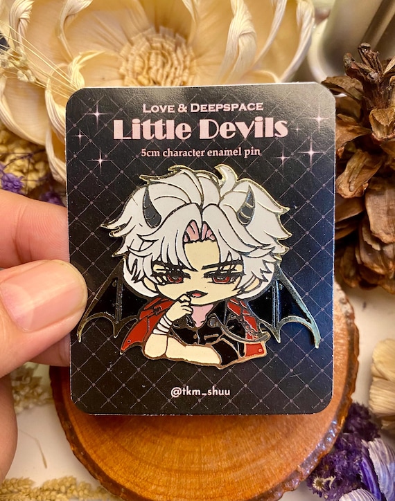 Love and Deepspace Sylus Enamel Pin ~Little Devil Series~