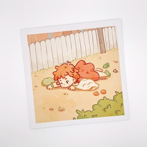 Carte postale impression Modern Studio Ghibli Girls