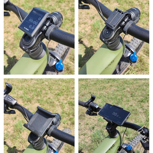 Bosch Display Kiox 300 / Kiox 500 / Smartphone Grip Ahead Halterung für den Vorbau