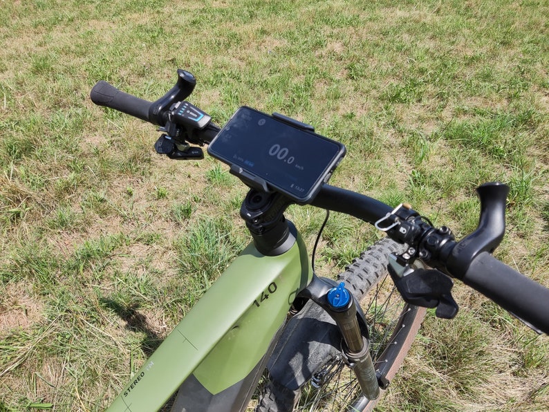 Bosch Display Kiox 300 / Kiox 500 / Smartphone Grip Ahead Halterung für den Vorbau Bild 5