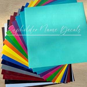 Cupholder Name Decals/Decals/usps cupholder/llv cupholder/crv cupholder/post office