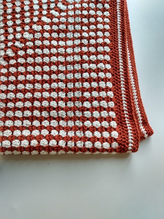 Granny Square Blanket Etsy