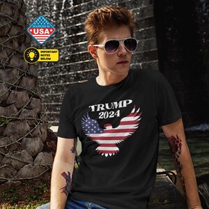 Trump Shirt, MAGA tee, Trump For President, 2024 Election Shirts, Unisex Presidential Election Tees, You Missed, Political TShirt