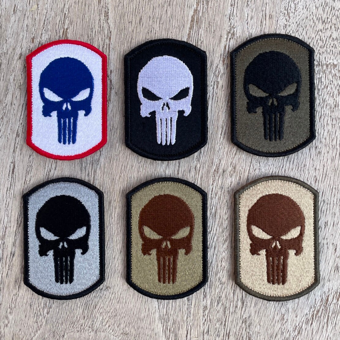 Military Skull Patch 