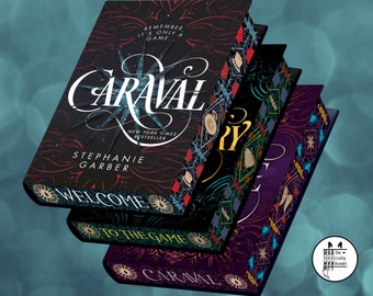 Caraval + Legendary + Finale Set by Stephanie Garber Custom Edges