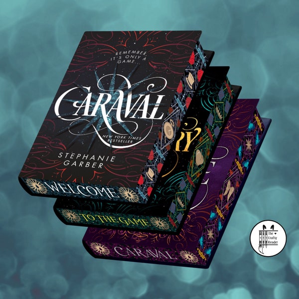 Caraval + Legendary + Finale Set by Stephanie Garber Custom Edges