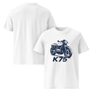BMW K75 Caferacer T-shirt - Café racer Shirt - 100% Cotton