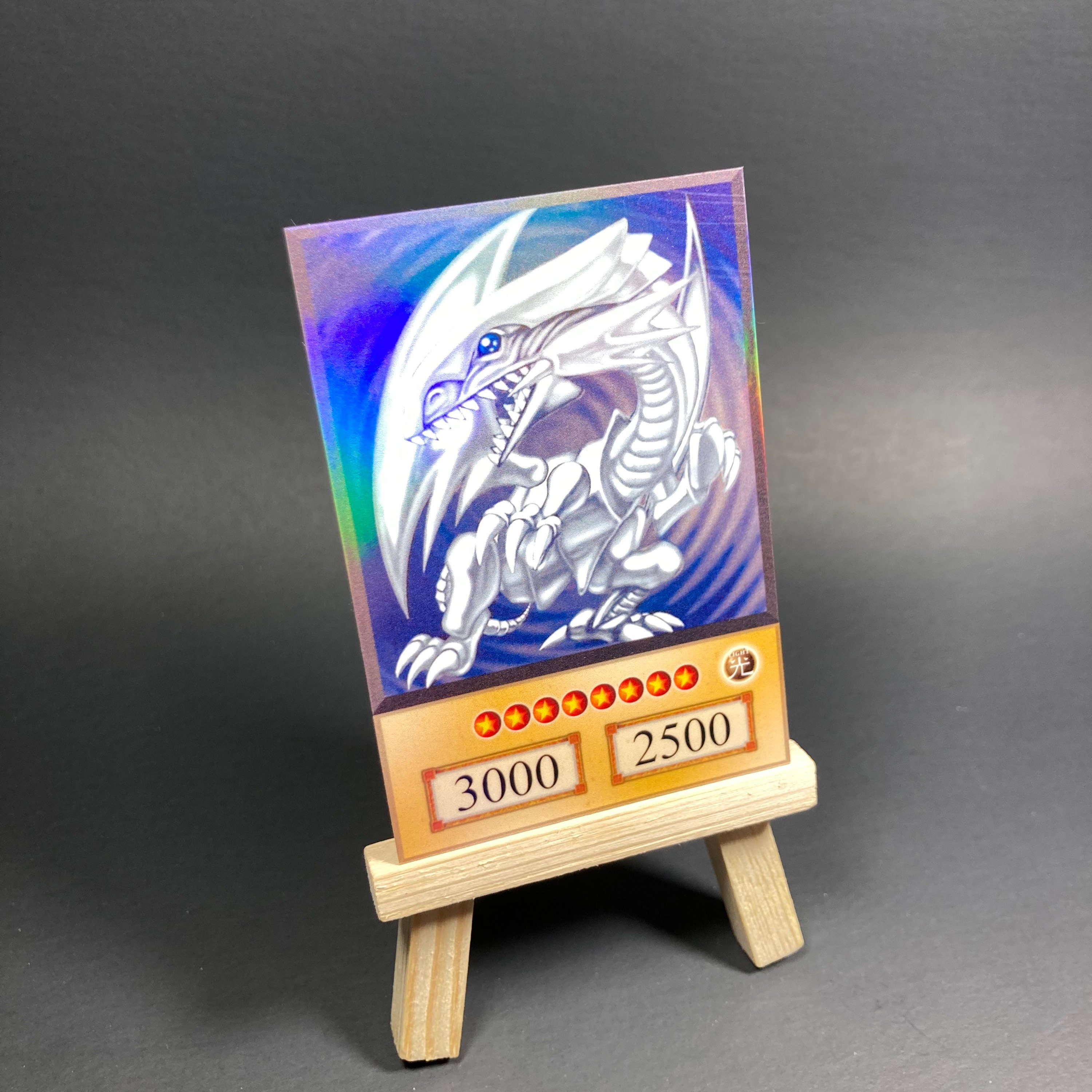 Card Games Rare legendary Shiny Blue Eyes White Dragon Holo Yugioh×