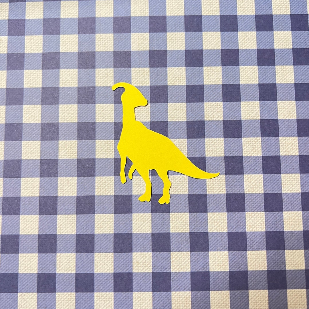 Diecut DINOSAUR PARASAUR Shape for Projects Decoration Etsy