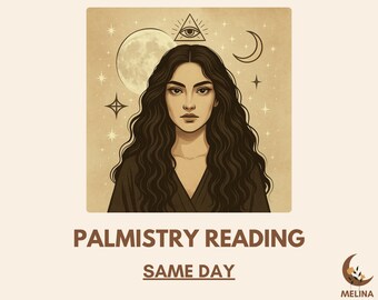 Same Day Palmistry Reading - In Depth Psychic Reading