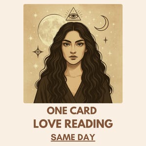 Tarot Love Reading - One Card Reading - Same Day Psychic Reading