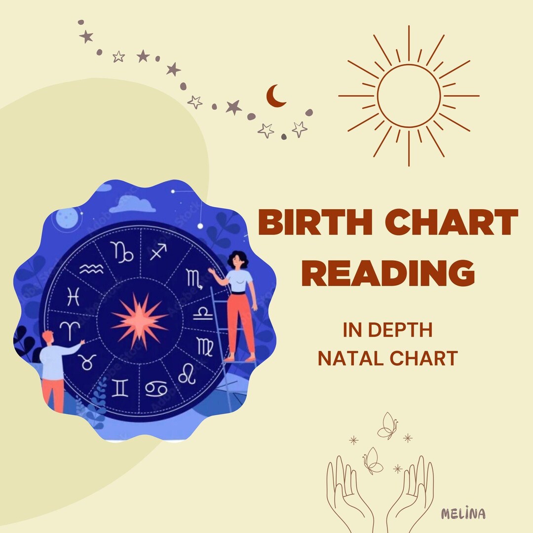 Birth Chart Reading - Natal Chart Reading - Same Day Reading - Etsy