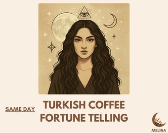 Turkish Coffee Fortune Telling - Same Day Psychic Reading