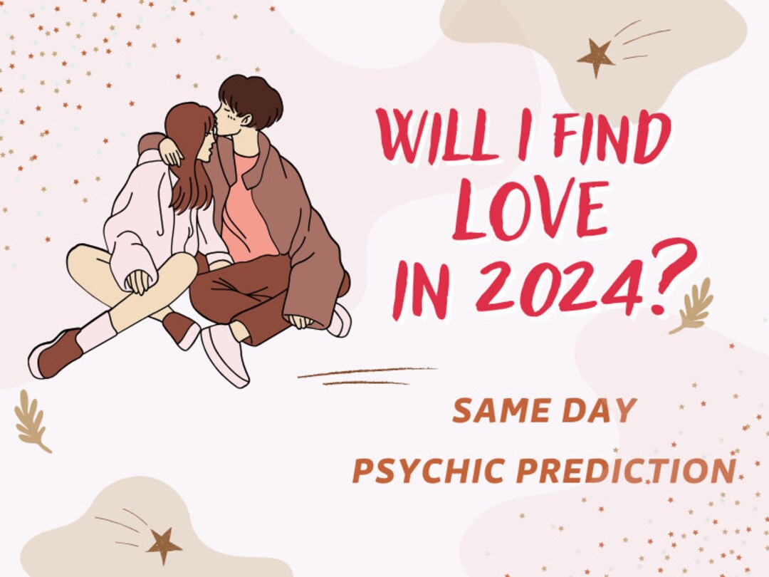 Tarot Love Reading Will I Find Love in 2024 Same Day Psychic Reading Etsy